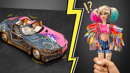 I Made Over 10 Dolls And Cars To Them - Barbies, Superheroes, Mutants And More! ‍♀️