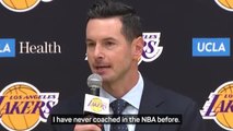 Redick talks LeBron, podcasts and Rivers in first Lakers news conference