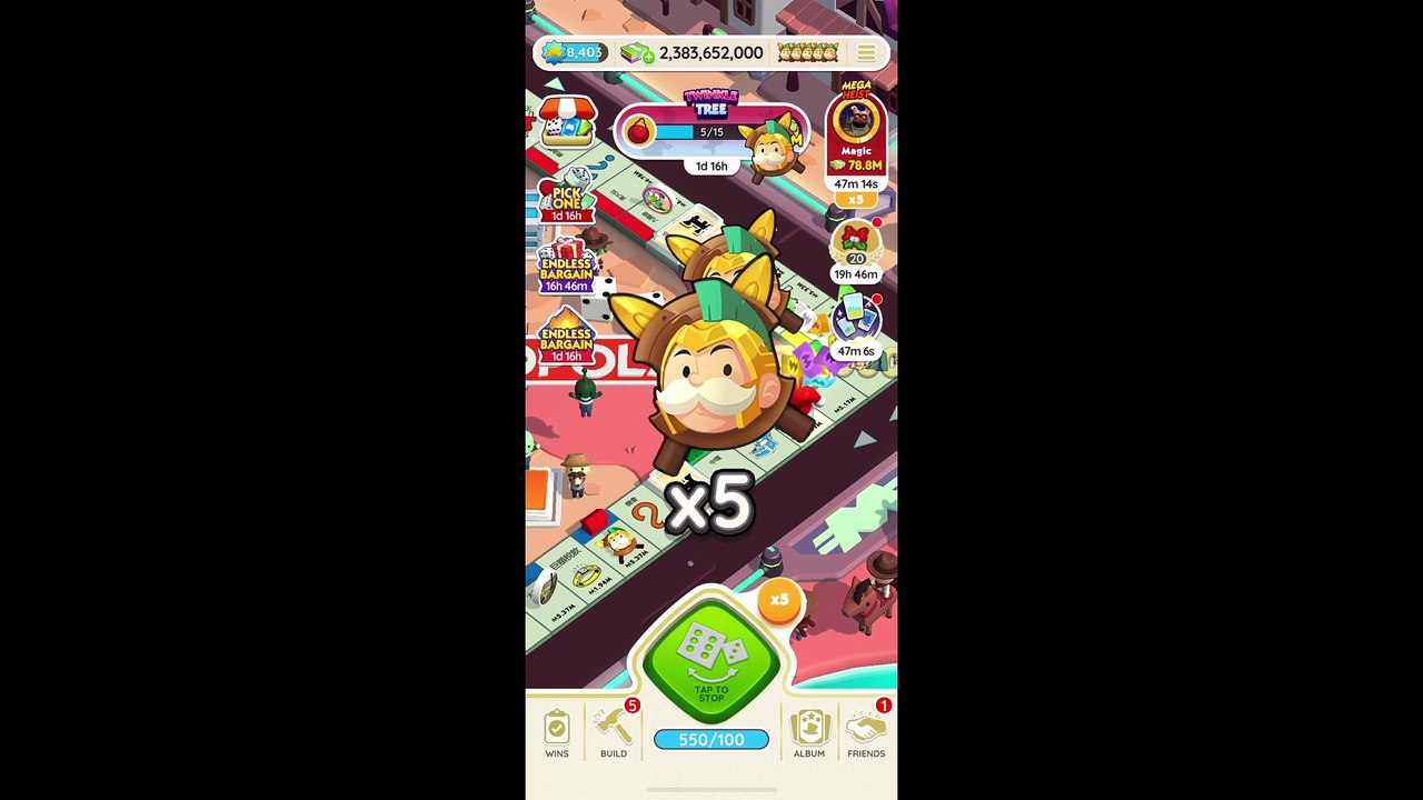 [Miniriceto]Game Play _ Monopoly Go! Day 276