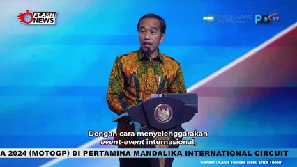 JOKOWI LAUNCHING DIGITALISASI PERIZINAN EVENT