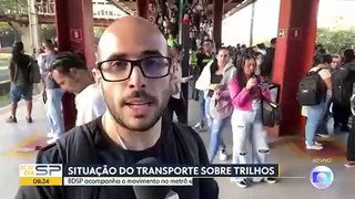 Homem xinga Globo ao vivo e Rodrigo Bocardi reage