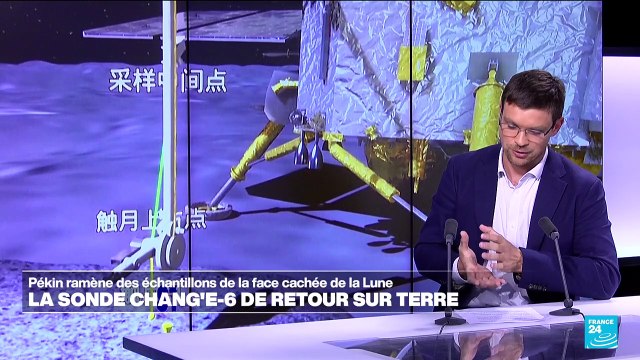 Chine : la sonde Chang'e-6 ramenant des échantillons lunaires de retour sur terre