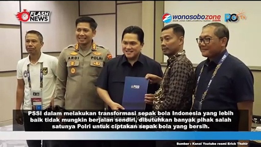 PSSI Kolaborasi Polri