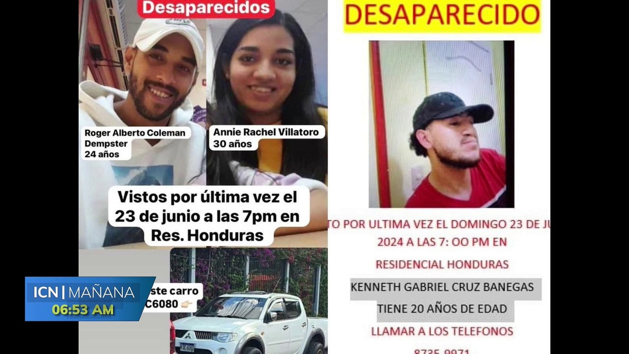 Desgarrador testimonio de una madre cuyo hijo es uno de los cinco desaparecidos mientras se mudaban de la residencial Honduras a la colonia Miradores del Oriente