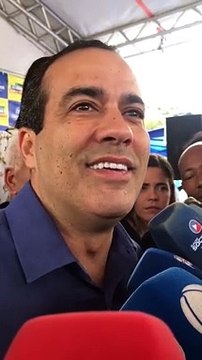 “Ao invés de participar da sabatina, tá perambulando, cortando cabelo, indo pra festa”, diz Bruno Reis sobre Geraldo Júnior