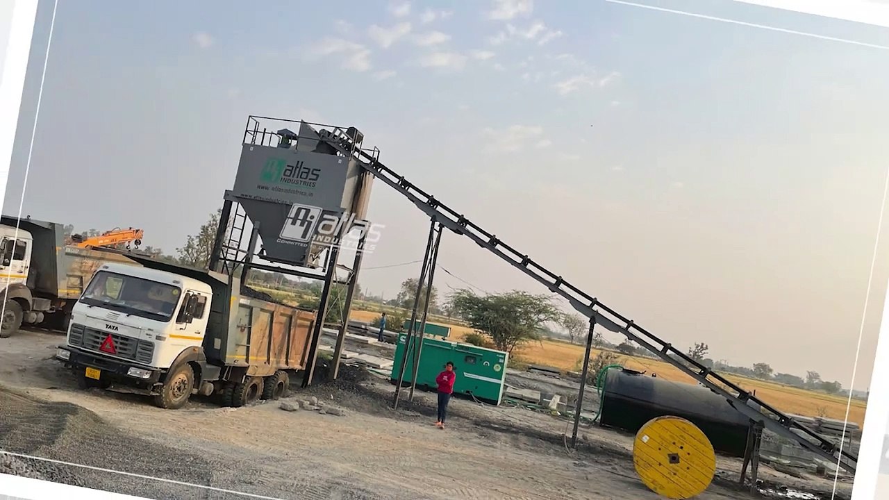 Soil stabilization plants for road projects - Atlas Technologies