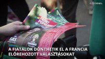 A fiatal választókon múlhat, hogy a szélsőjobb nyeri-e a francia előrehozott választást