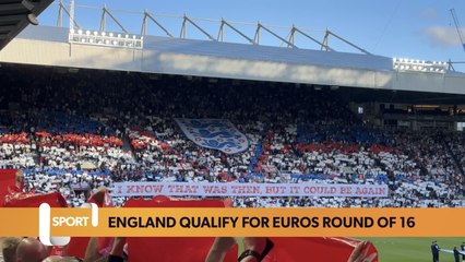 England qualify for European Championship Round of 16