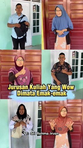 Lucu, Jurusan Kuliah Yang WOW Dimata Emak-emak