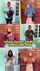 Lucu, Jurusan Kuliah Yang WOW Dimata Emak-emak