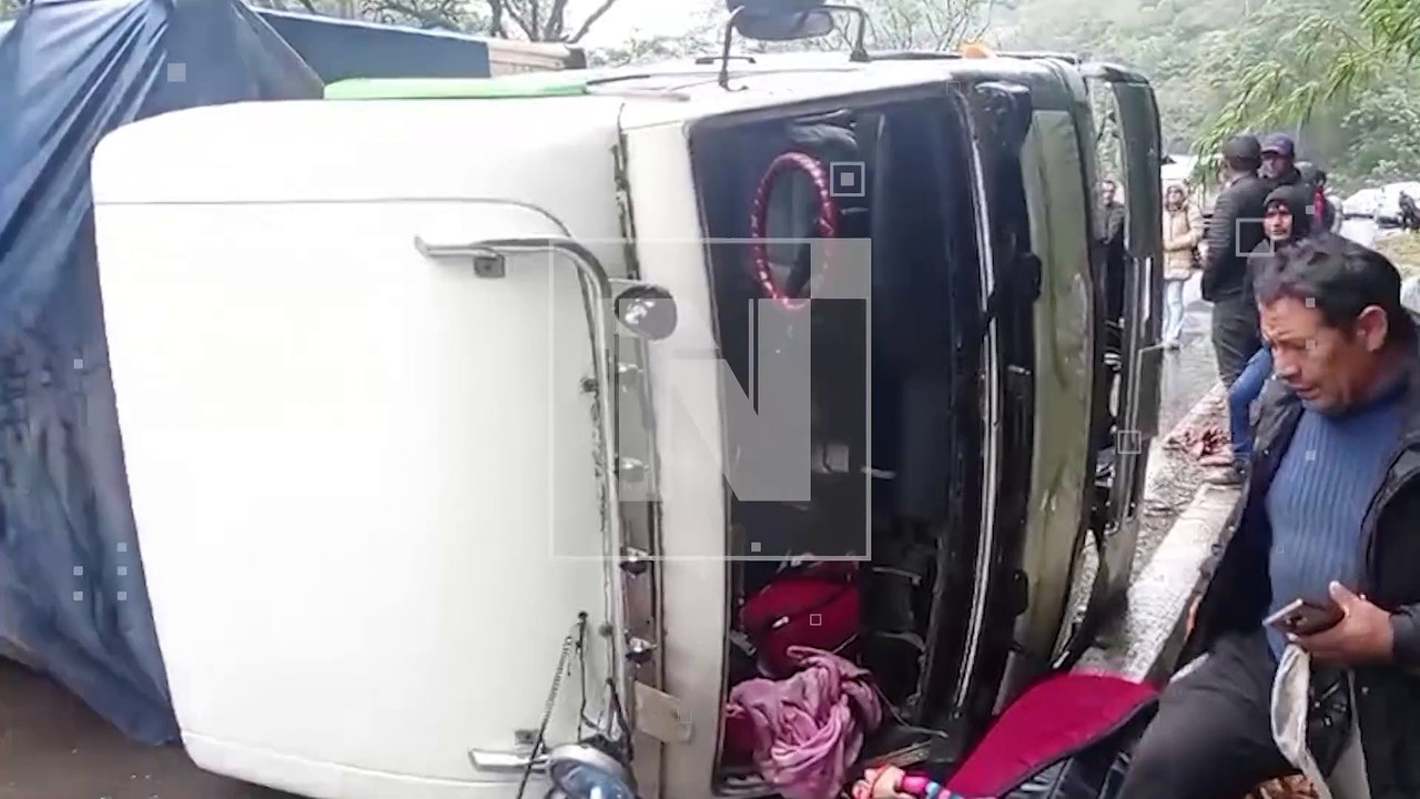 ACCIDENTE ENTRE BERMEJO Y CUEVAS