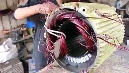 ثلاث مراحل لإصلاح المحركات الكهربائية الثقيلة 2