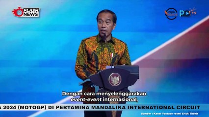 Presiden Jokowi Luncurkan Digitalisasi Layanan Perizinan Penyelenggaraan Event