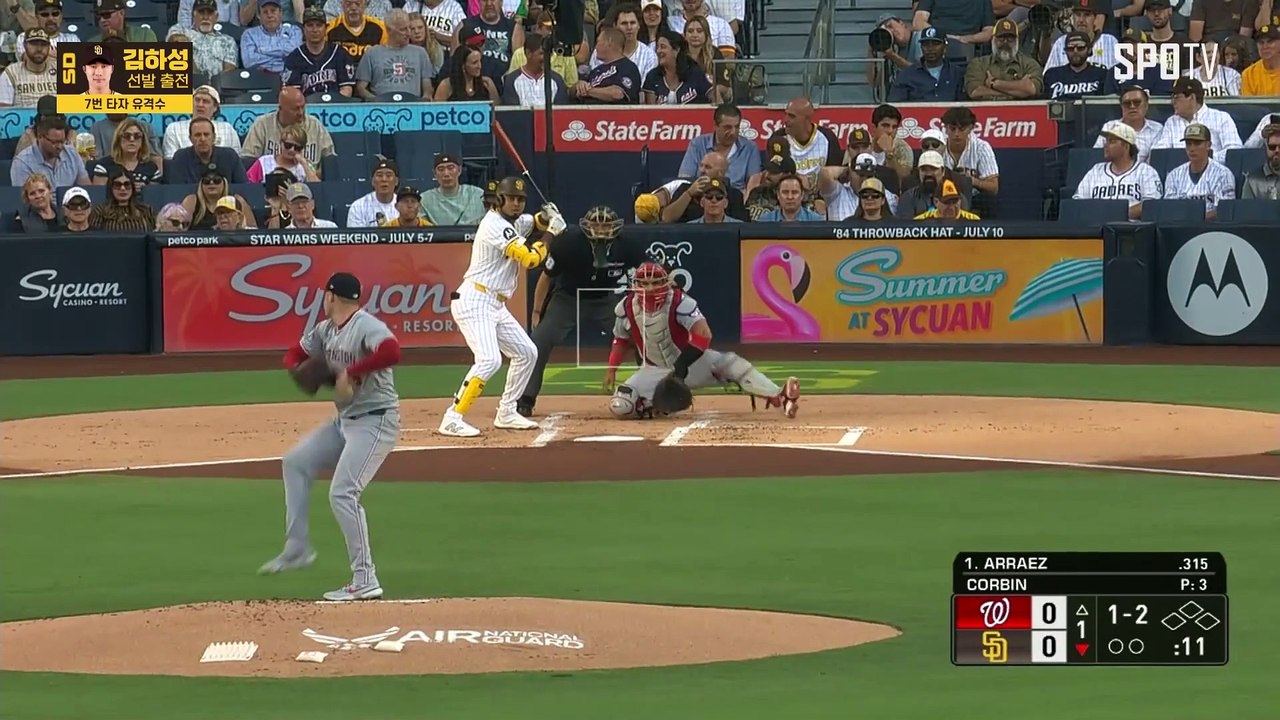 스포츠중계 빠른티비 [MLB] 워싱턴 vs 샌디에이고 하이라이트 2024.06.25 (화) 1040