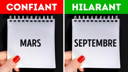 Ce que votre mois de naissance dit de vous + d'autres tests intéressants