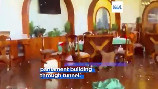 Kenya's parliament set on fire after protests against controversial tax changes turn to riots