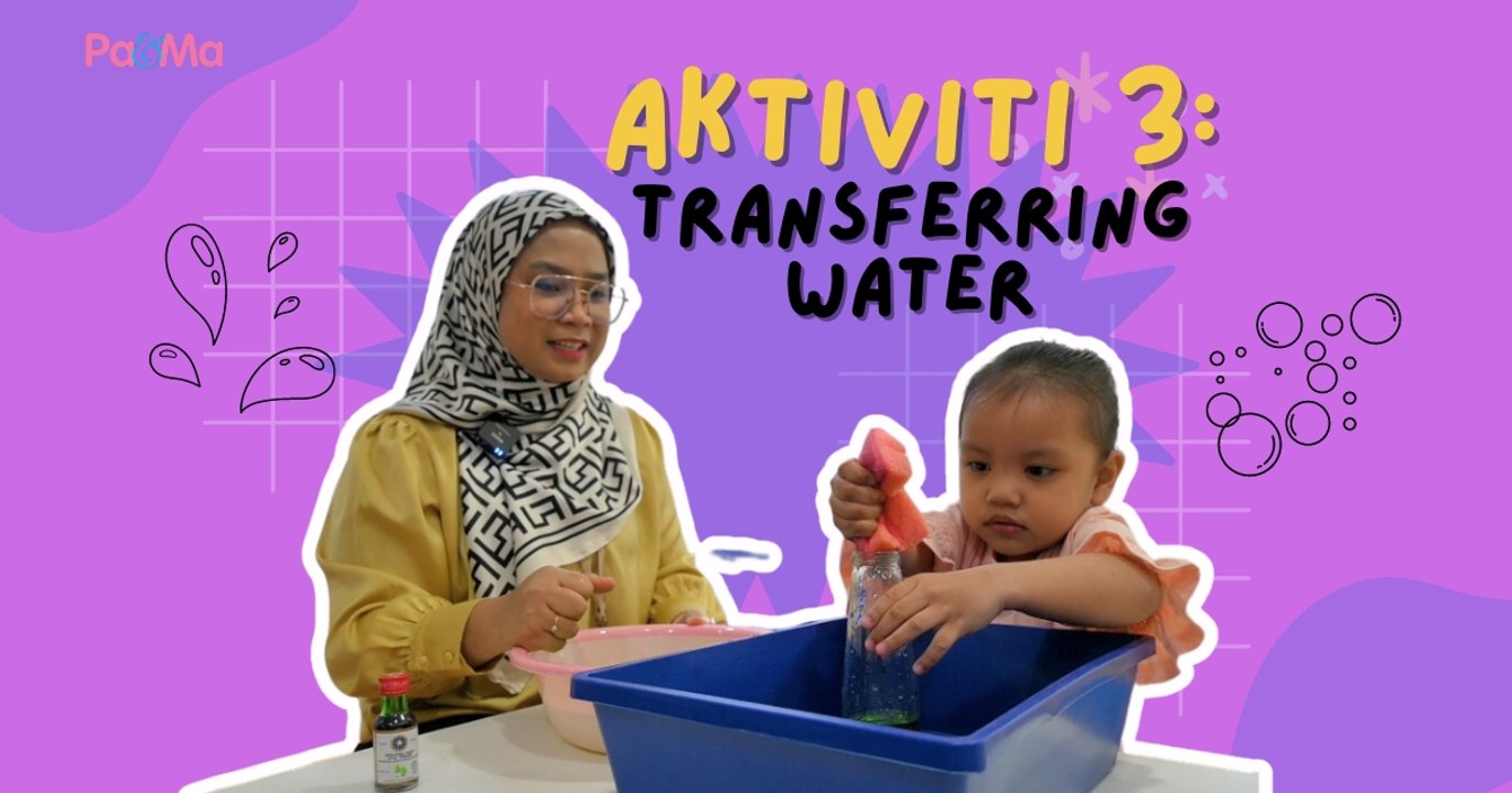 Ujian Sensori 3: Botol Berisi Air Berwarba I Dunia Si Manja