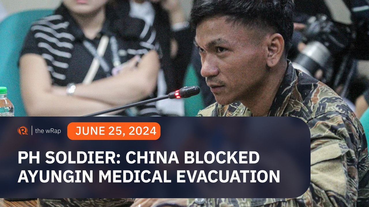 China blocked evacuation of injured soldier from Ayungin Shoal 