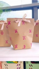 How to make an easy paper gift bag 