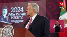 AMLO exhibe cómo los medios escribieron cosas negativas sobre los apagones