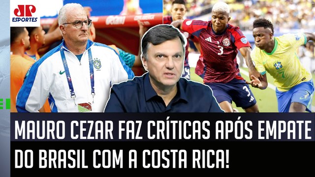 O Brasil NÃO É FAVORITO a COISÍSSIMA NENHUMA! E o Dorival pra mim... Mauro Cezar MANDA A REAL!