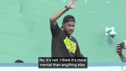 Neymar desperate to play football again