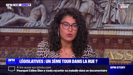 Saphia Aït Ouarabi, militante à La Riposte antiraciste: "Il y a des policiers qui attendent une prise de pouvoir du RN"