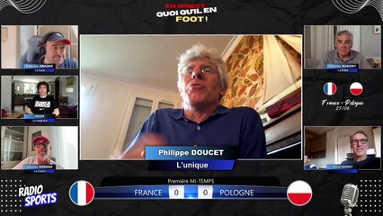 Le live Radio Sports ! Quoi qu'il en foot, votre nouvelle émission foot - #euro2024 France - Pologne