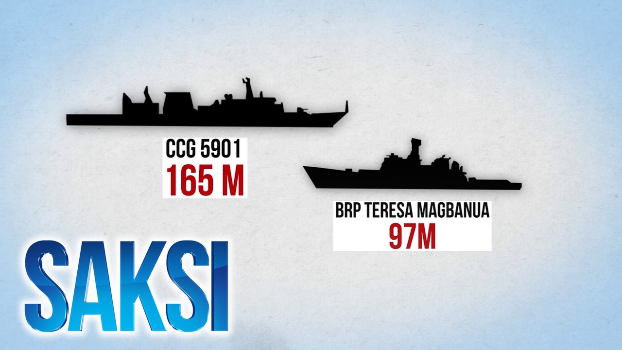 "Monster" ship ng CCG, namataan 37 nautical miles mula El Nido, Palawan | Saksi