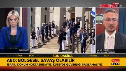 Pentagon'da ABD ve İsrailli bakanlar buluştu! 'Bölgesel savaş olabilir'