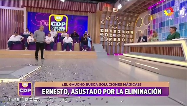 Alberto Cormillot y su mujer se pelearon al aire en Cuestión de Peso: No voy a discutir con la patrona