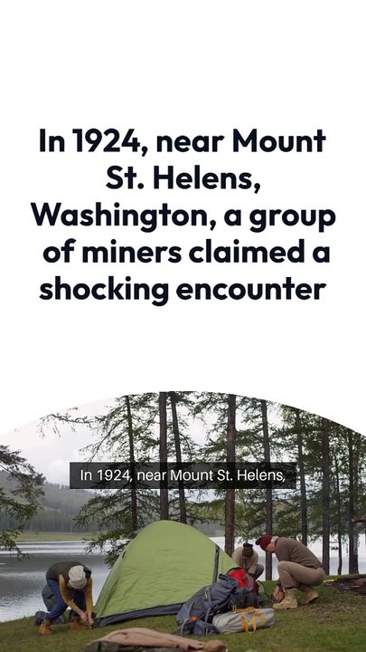 In 1924, a group of people reported being attacked by ape-men in Washington state