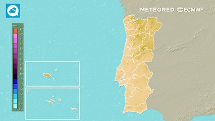 O aparecimento de outra gota fria provocará um grande episódio de trovoadas