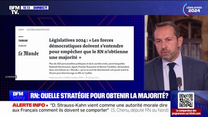 Accords de désistement au 2nd tour: "Les Français n'ont rien à secouer des consignes de vote" selon Sébastien Chenu