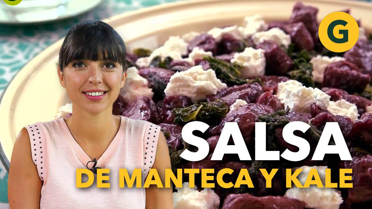 SALSA de MANTECA y KALE para acompañar a tus ÑOQUIS  por Felicitas Pizarro | El Gourmet