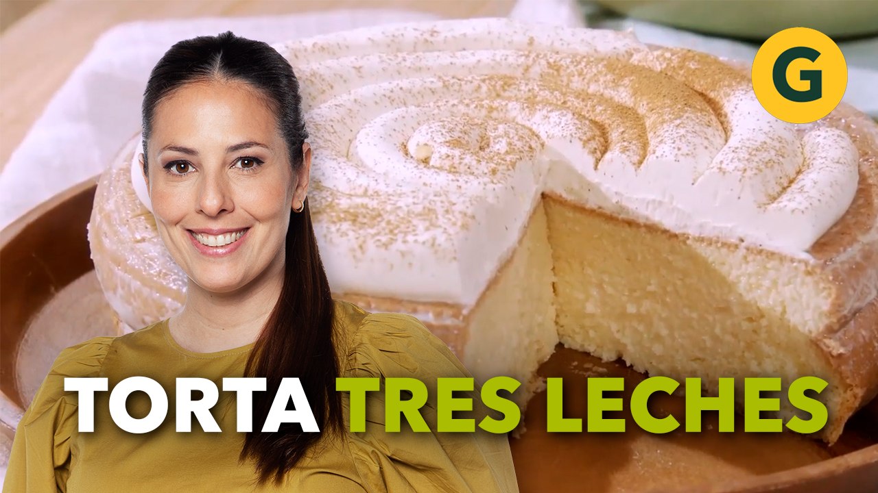 TORTA TRES LECHES: BIZCOCHUELO SUPER SUAVE de la mano de Estefania Colombo | El Gourmet