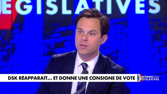 Louis de Raguenel livre une possible stratégie au second tour des législatives du ni Rassemblement national, ni Front populaire de la part d'Emmanuel Macron