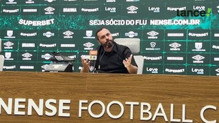 Mário Bittencourt, presidente do Fluminense, fala sobre Marcão no comando