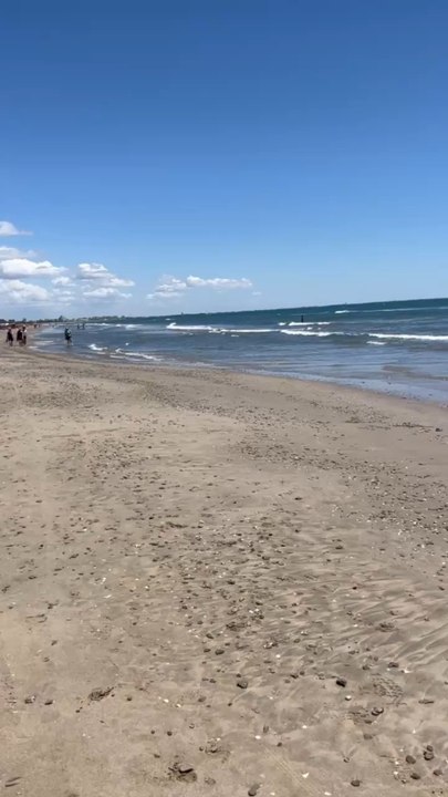 LE PLUS BEAU SOLEIL sur la plage du Petit Travers à Carnon