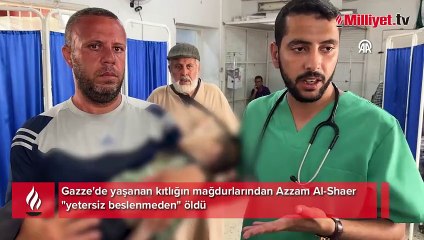 Gazze'de Kıtlık Mağduru Azzam Al-Shaer Yetersiz Beslenmeden Hayatını Kaybetti 😢