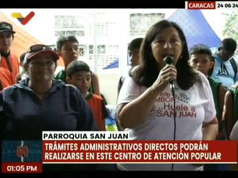 Caracas | Gobierno Bolivariano recupera espacios que beneficia a los hab. de la pqa. San Juan