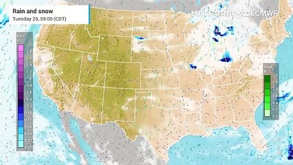 Central US storms developing in the evening into overnight