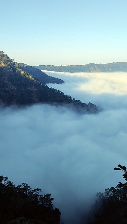 Above the clouds