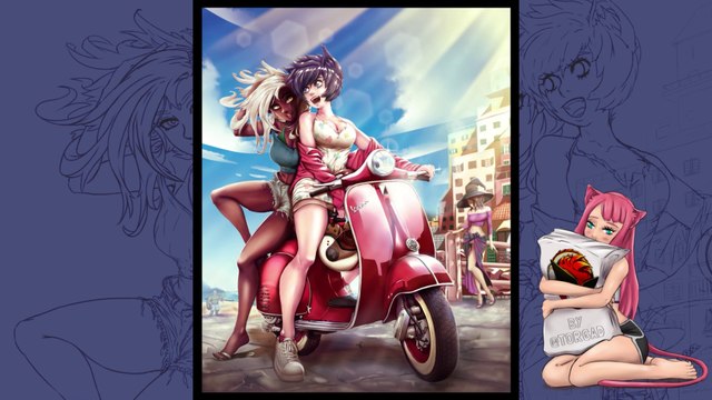 Time-Laps Painting Bella Vita au Bord de la Mer PART 2