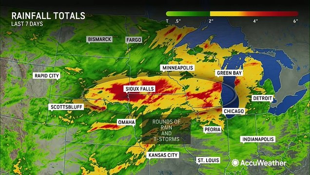 Major river flooding continues in Midwest