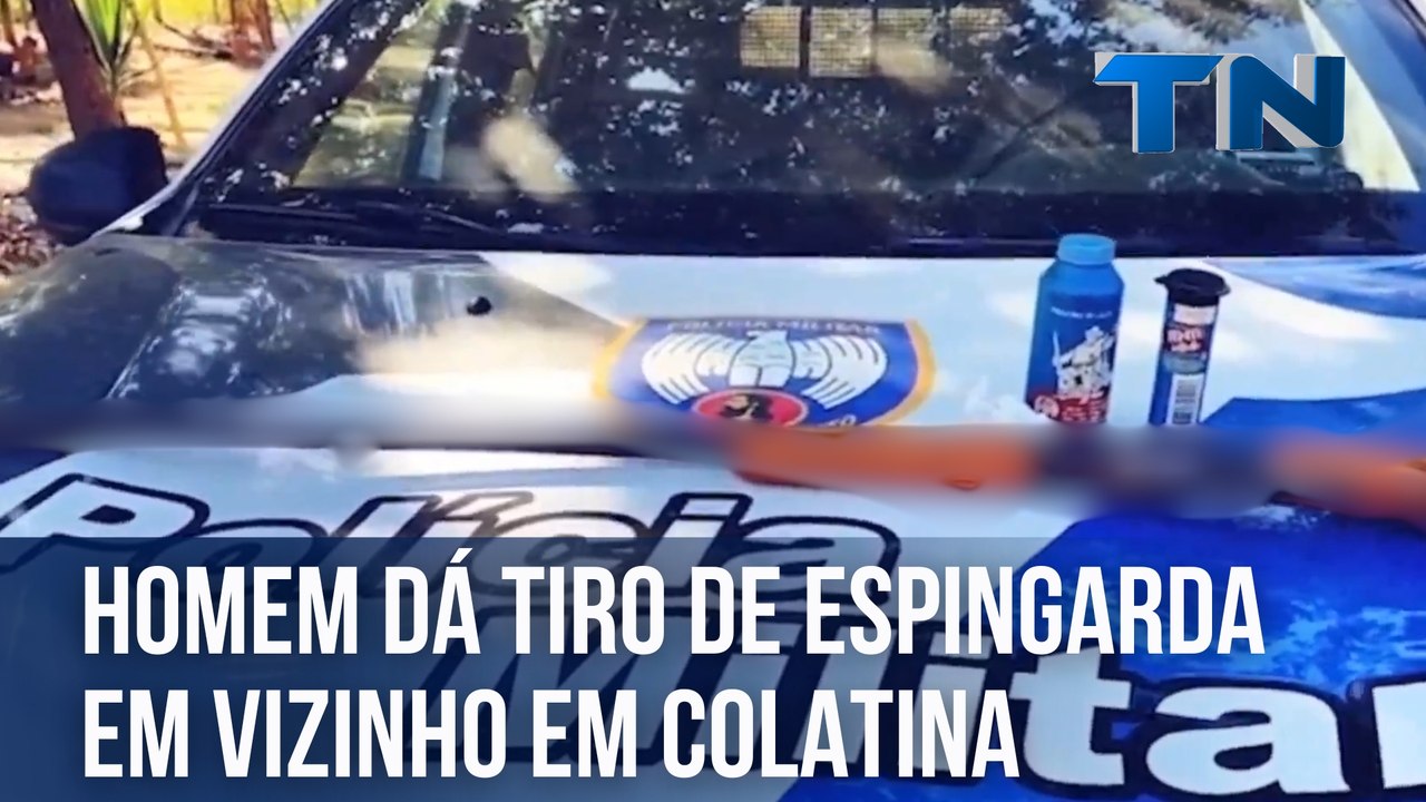 Homem dá tiro de espingarda em vizinho em Colatina