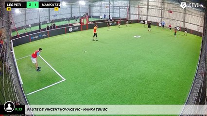 Faute de VINCENT KOVACEVIC - Nankatsu SC