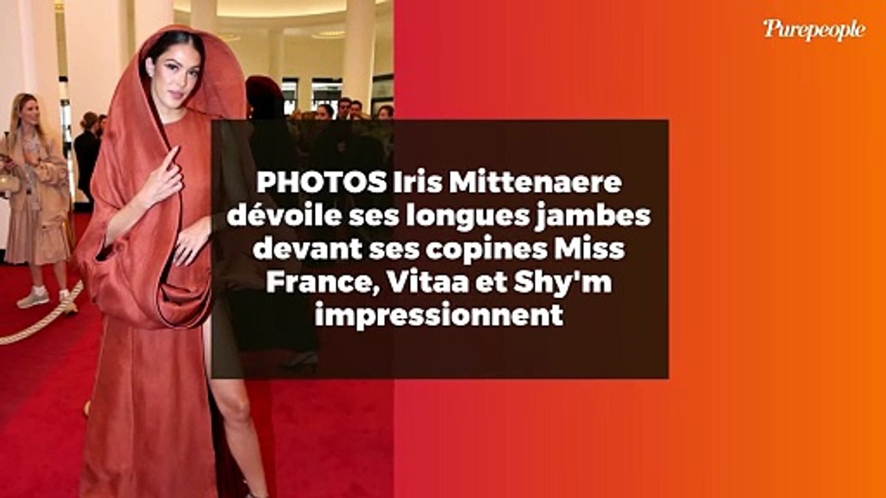 PHOTOS Iris Mittenaere dévoile ses longues jambes devant ses copines Miss France, Vitaa et Shy'm impressionnent