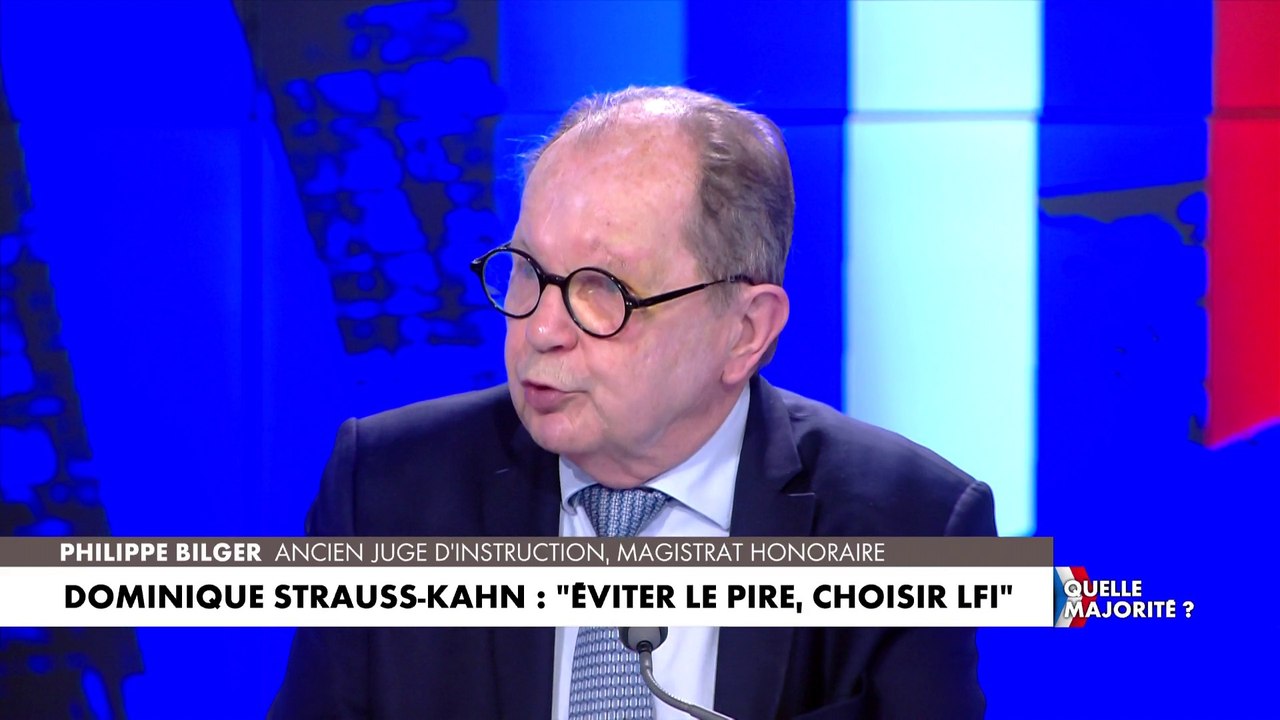 Philippe Bilger : «Je n'aurais jamais imaginé que Dominique Strauss-Kahn puisse s'appuyer sur sa vertu privée discutable pour donner des leçons de morale en politique»