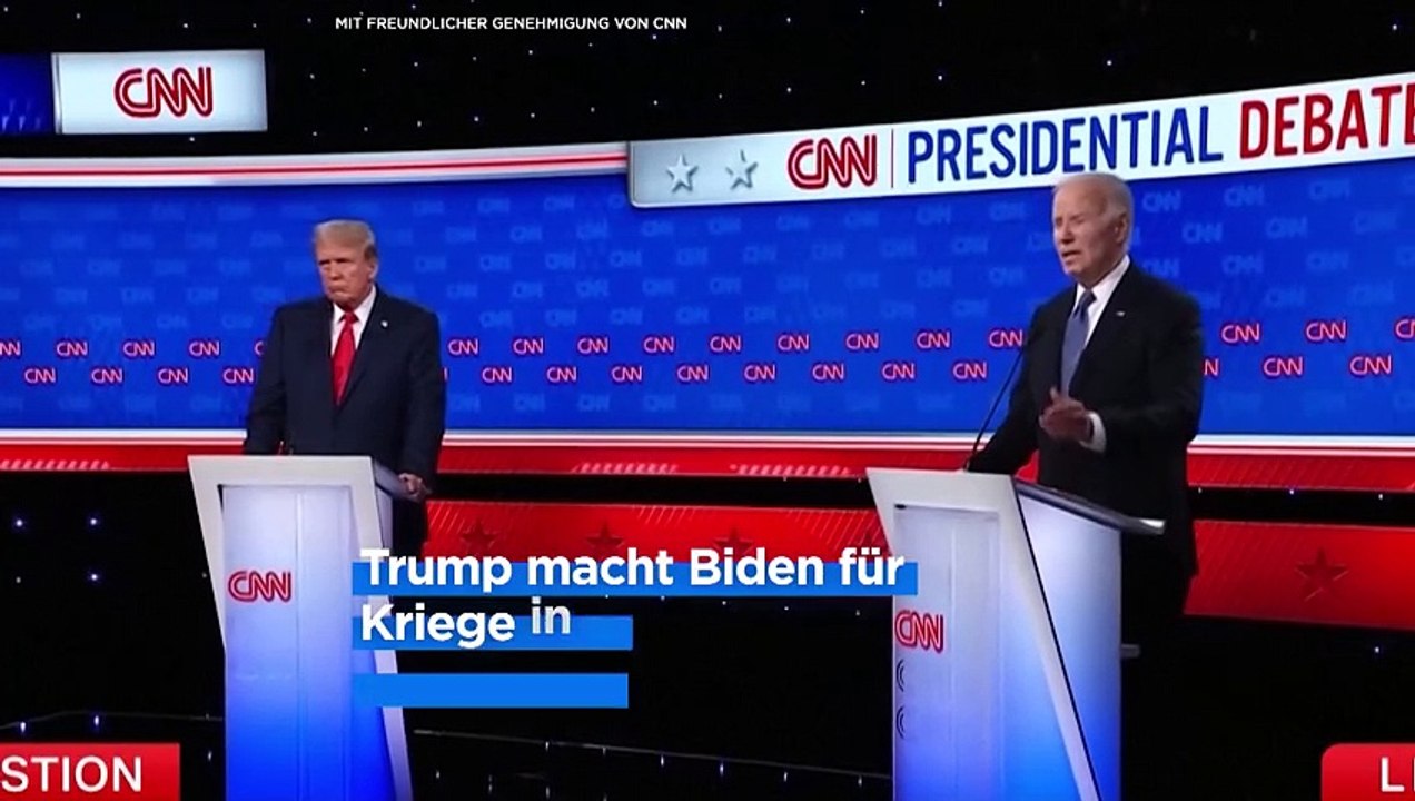 Demokraten in Angst und Schrecken nach TV-Duell Biden-Trump